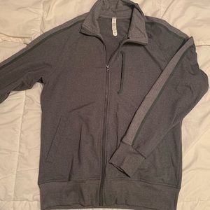 Lululemon Men’s Heather Gray Zip Up